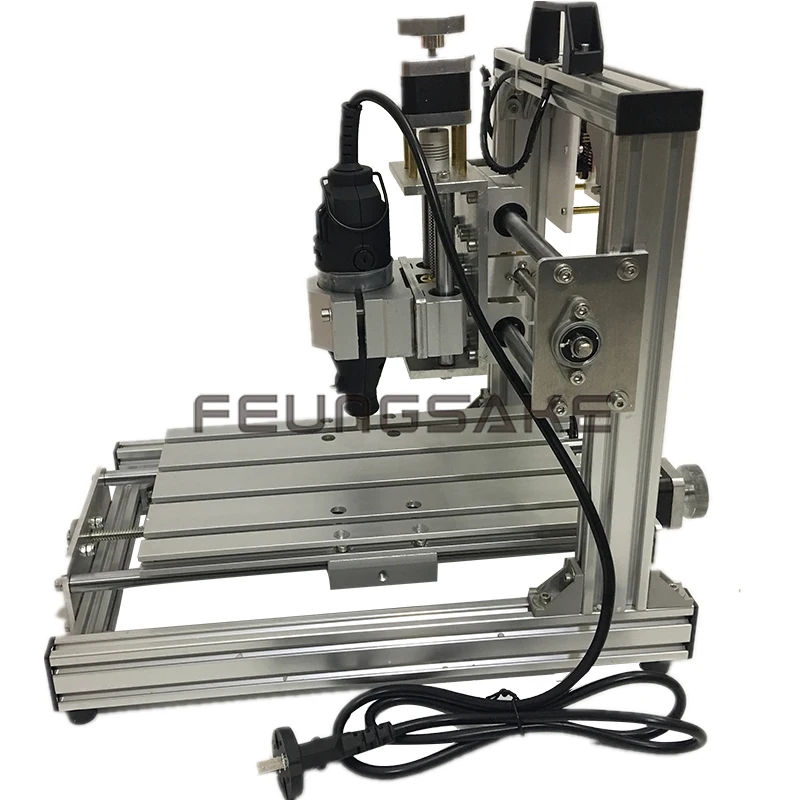 Деревообрабатывающий фрезерный станок с ЧПУ GRBL 3 оси 120 Вт/300 Вт|diy cnc machine|pcb milling