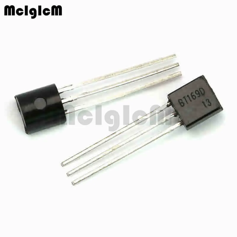 

MCIGICM 100pcs BT169 BT169D silicon controlled switch TO-92-3 rectifier Thyristor