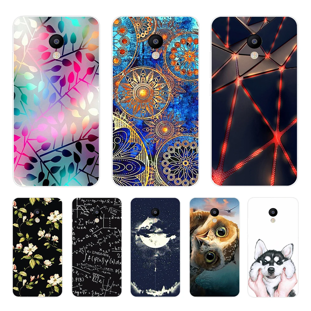 

For Meizu M5C M710H A5 Case Soft TPU Silicone Cover For Meizu 5C A5 Cartoon Phone Case For Meizu A5 M 5C Full Protective Coque