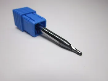 

10PCS radius 1.0 HRC45 R1.0 2 flutes Tungsten Carbide Ball Nose End Mills CNC machine milling cutter for soft steel 45HRC