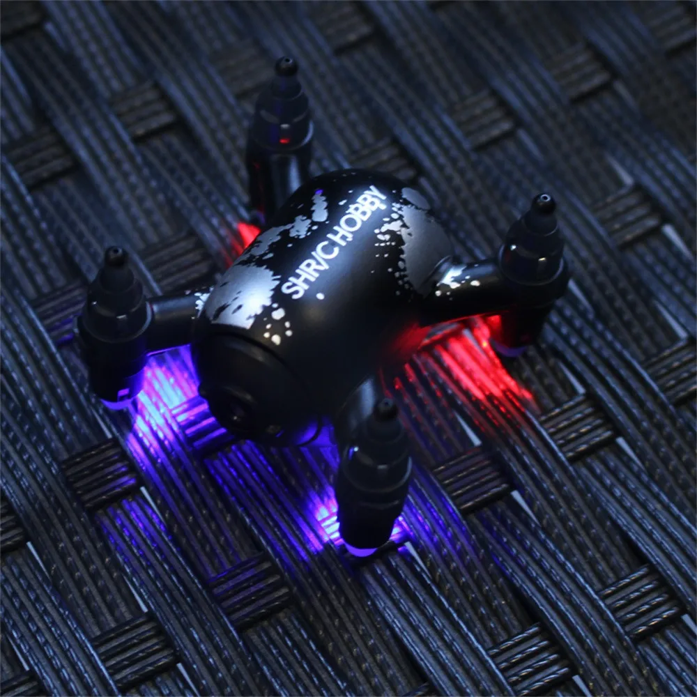 Дрон Hiinst SH10 с HD камерой 0 3 МП Wi-Fi FPV Радиоуправляемый вертолет 2 4G 4 канала 6 осей