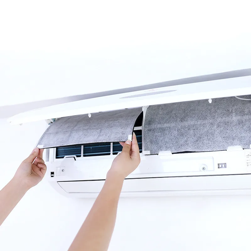 2 шт. Пылезащитная крышка кондиционер воздуховод DIY самоприлипающий очищающий фильтр для очистки воздуха бумажный Очиститель фильтр экран
