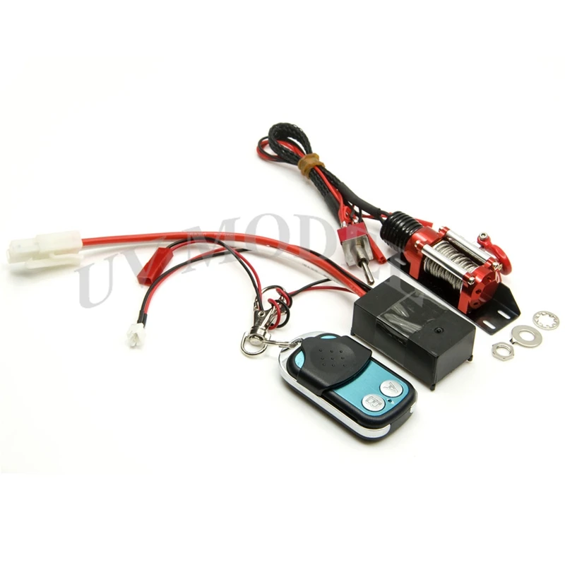 font b RC b font Steel Wired Automatic Crawler Winch Control System Wireless Remote Receiver