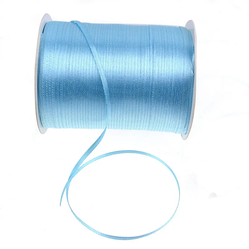 Silk Satin Ribbon 25yards 3mm handmade DIY Material Arts crafts sewing christmas wedding party decoration