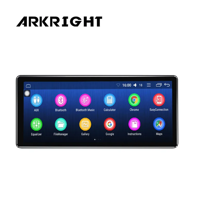 Sale ARKRIGHT 8.8" 1Din Android 8.1 Car Radio 4+64GB autoradio GPS Multimedia Player Hotspot sharing with DSP support 4G SIM card 5