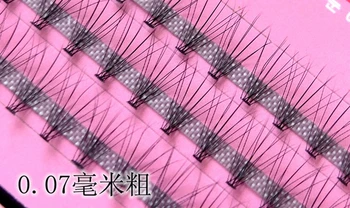 

High quality 8-12mm Handmade 10D False Eyelashes 0.07mm Grafting Natural Eye lashes Extensions Beauty Health Makeup tools