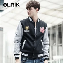 OLRIK 2016 Herbst Neue Männer Hoodies Beiläufige Jacke Fleece Mantel Marke Kleidung Sweatshirt Herren fitness 3 Farben