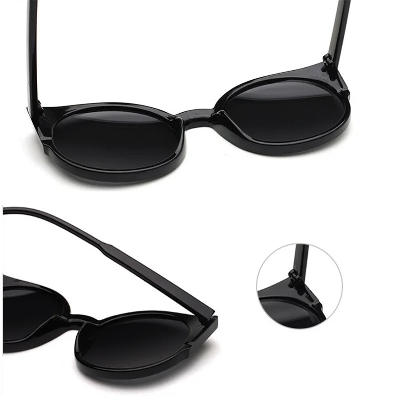 Cat Eye Солнцезащитные очки женские Брендовая дизайнерская обувь мода покрытие зеркало сексуальные Cateye Защита от солнца Очки для женщин UV400 Женская Очки
