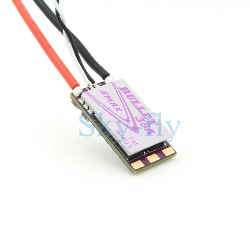 

EMAX Mini Ultra Light BLHeli-S DSHOT Bullet FPV ESC 35A Brushless Speed Controller On-board RGB LED