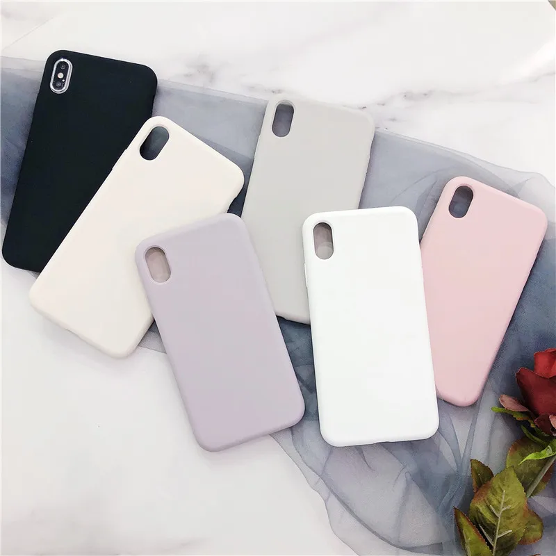 

Have LOGO Original Official Silicone Case For iPhone 7 8 6 6S Plus Cases For iphone XS MAX XR X Fundas Coque For Apple Cover