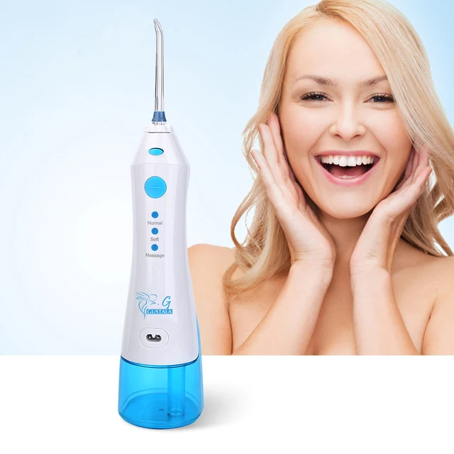 Gustala FC158 220ml Electric Portable Oral Irrigator Dental Flosser Cordless Dental Water Jet