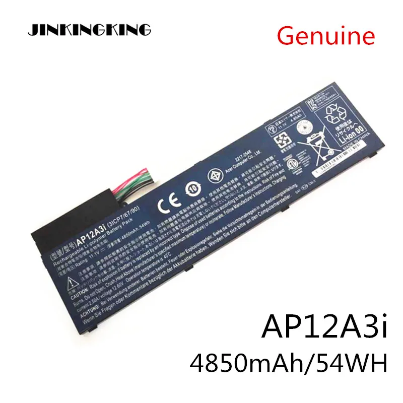 

11.1V 4850mAh New Battery AP12A3i For Acer Iconia W700 Aspire Timeline Ultra U M3-581TG M5-481TG AP12A3i AP12A4i 54WH