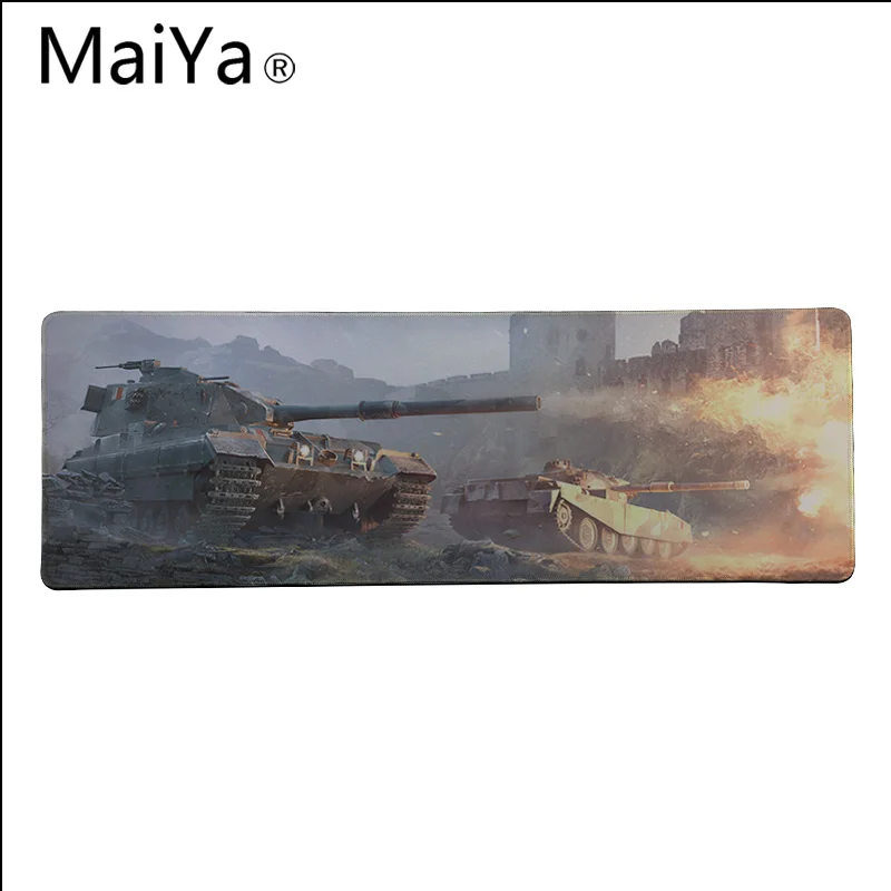 Maiya World of Tanks резиновая ПК компьютерных игр коврик для мыши, скорость/Управление версия большой игровой коврик для мыши