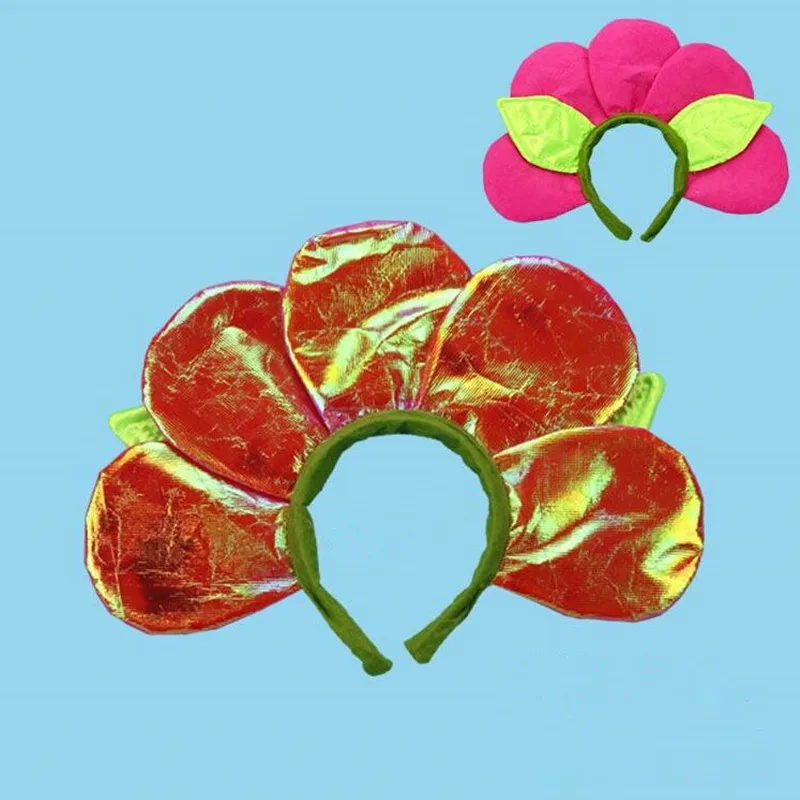

Kids Adult Cartoon Flower Sun Headband Headbands Halloween Party Costume Cosplay Head Band Halloween Party Favor