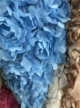 

African Fabric Lace 2018 3D Lace Embroidery Guipure Lace Fabric High Quality African Lace African Dresses For Women