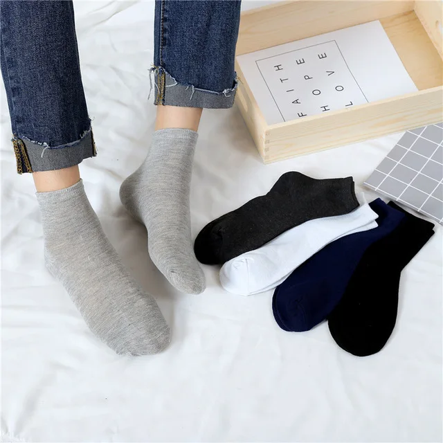10 штук = 5 пар Новое поступление зимние мужские хлопковые носки, хорошее качество бизнес носки и низкая цена, одиночные цвета носки мужские