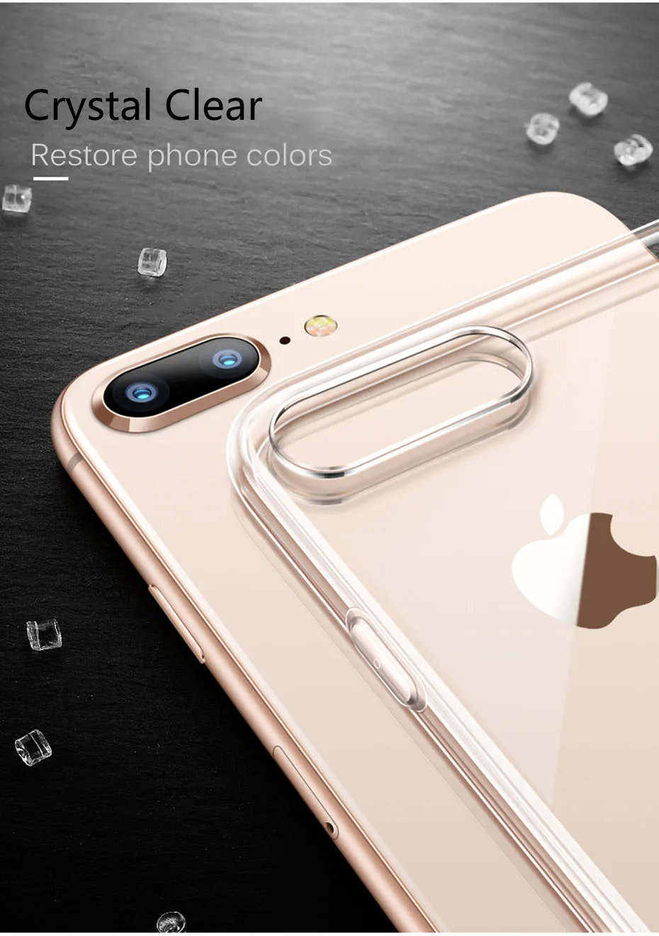 MOUSEMI Protective Cases For iPhone 7 8 6 6s Plus X Luxury Soft Silicone TPU Cases On For iPhone 6 6s 8 7 Protection Back Cover  (5)