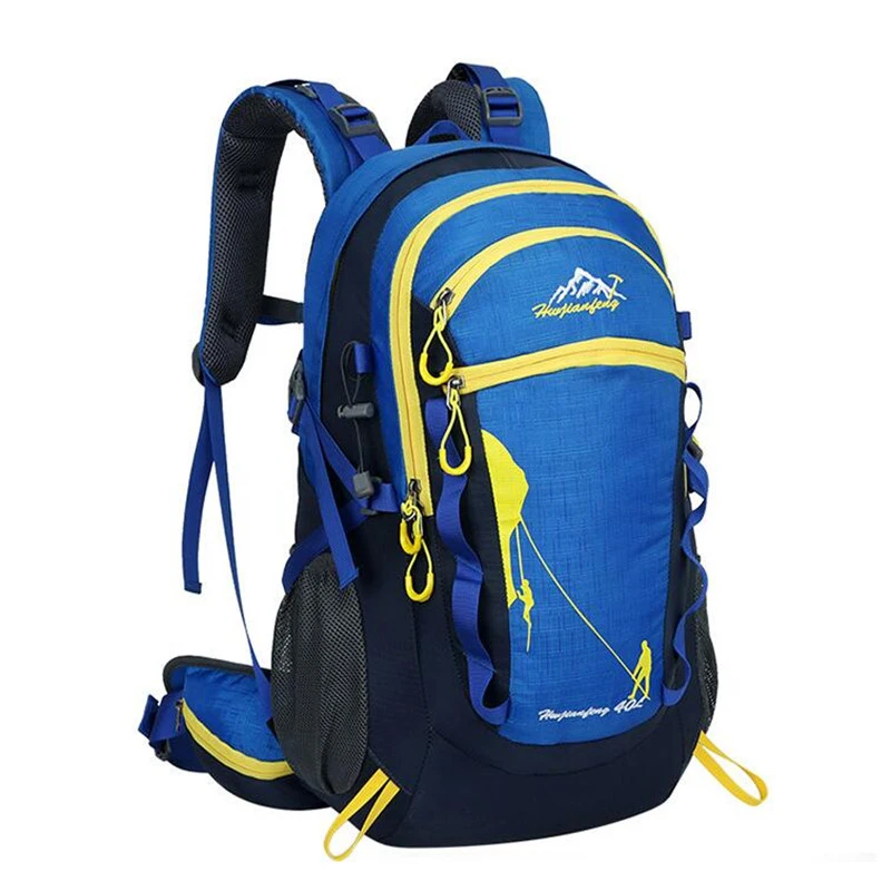 HUWAIJIANFENG Outdoor Sport Backpack 40L Men Women Mountaineering Bag