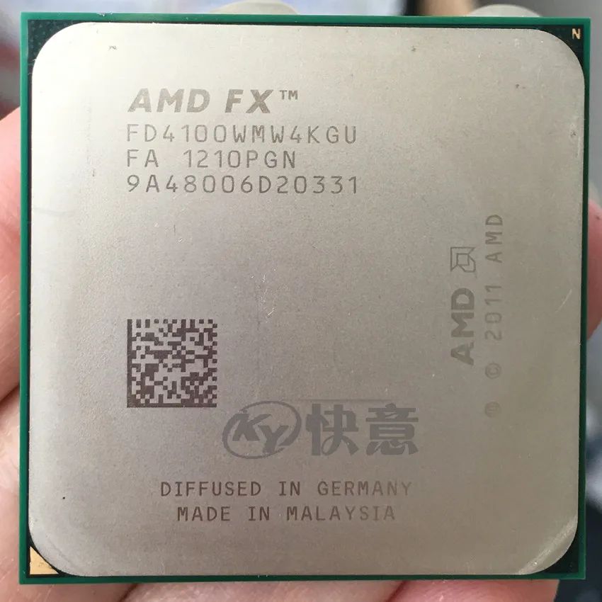AMD FX 4100 AM3+ 3.6GHz 8MB CPU processor FX serial shipping free ...
