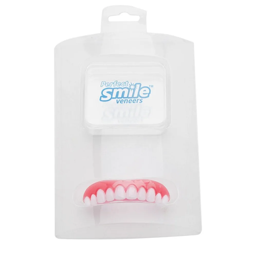 

Perfect Comfort Flex Teeth Whitening Denture Paste False Teeth Upper Cosmetic Veneer Tooth Cover Beauty Tool