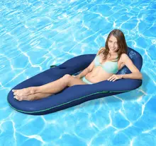 Quick dry long size 70cm x 150cm water float bean bag sofa summer cool floating beanbag