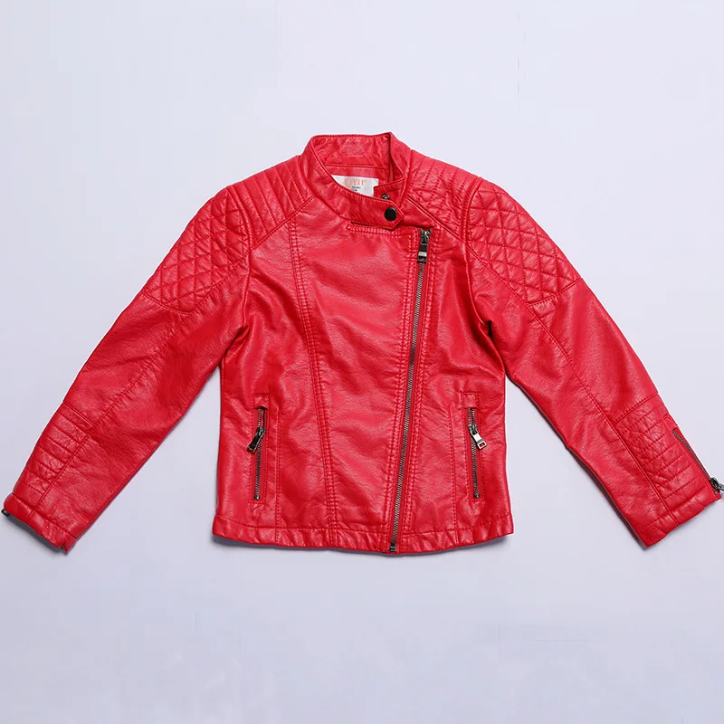 Куртка для малышей; пальто из искусственной кожи; весенняя куртка из искусственной кожи для мальчиков; модная мотоциклетная одежда; Детское пальто; пальто и куртки для девочек