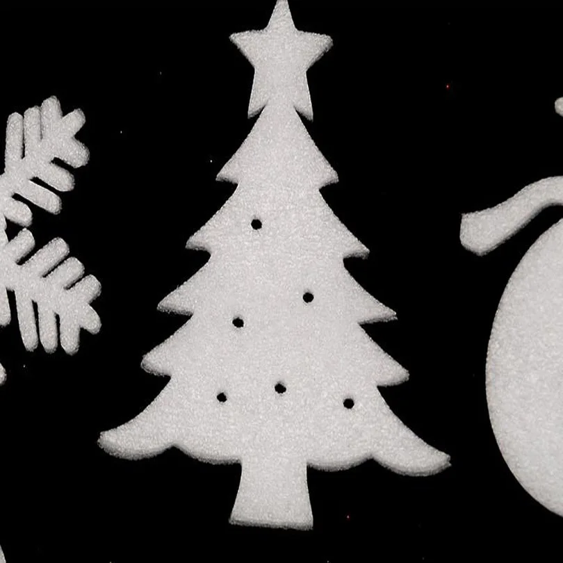 10Pcs/Set White Snowflake Ornaments Christmas Holiday Festival Party Home Decor ,christmas decoration for home,adornos navidad