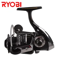 RYOBI ударная спиннинговая Рыболовная катушка 1000/2000/3000/4000 7+ 1BB 5,0: 1/5. 1:1 катушка для морской ловли карпа спиннинговое колесо Molinete