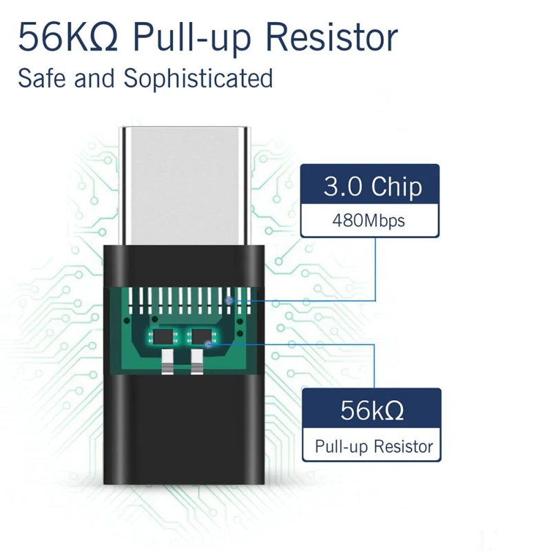 Адаптер USB Type C (папа) Micro 3 1 (мама)|Переходники и адаптеры| |
