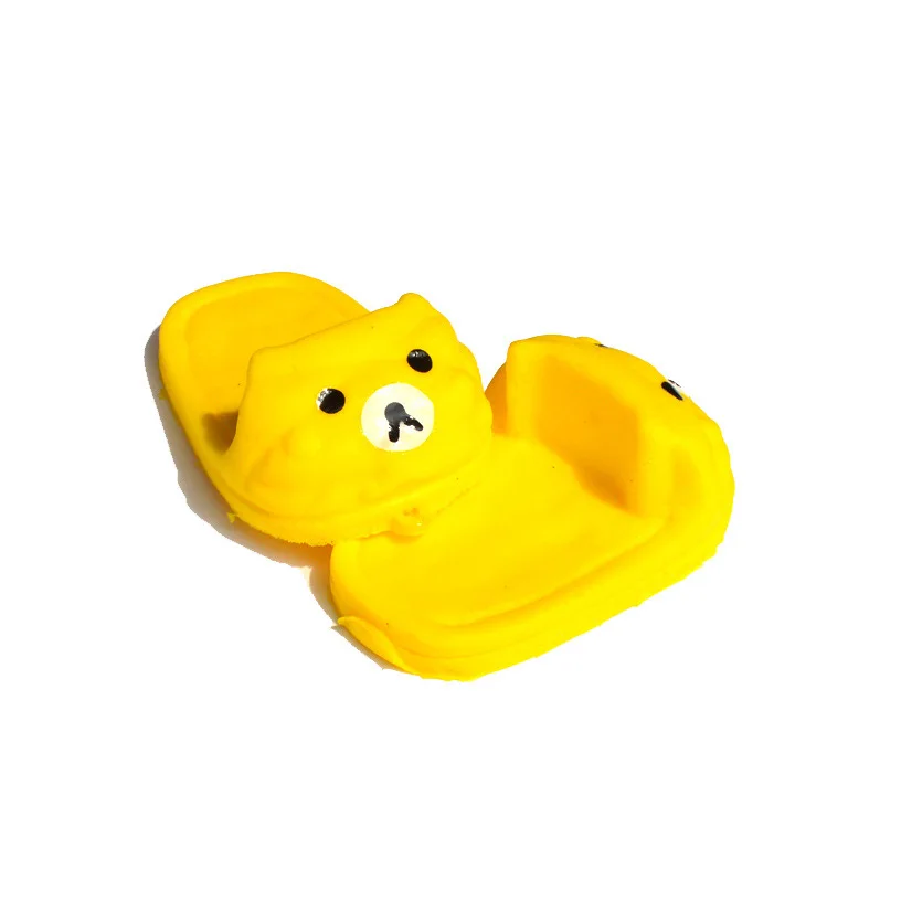 2pcs/pair Squishy Entertainment Gadget Squishe Novelty Gag Toys For Children Kawai slippers Stress Relief Anti-stress Squish 2pcs/pair Squishy Entertainment Gadget Squishe Novelty Gag Toys For Children Kawai slippers Stress Relief Anti-stress Squish