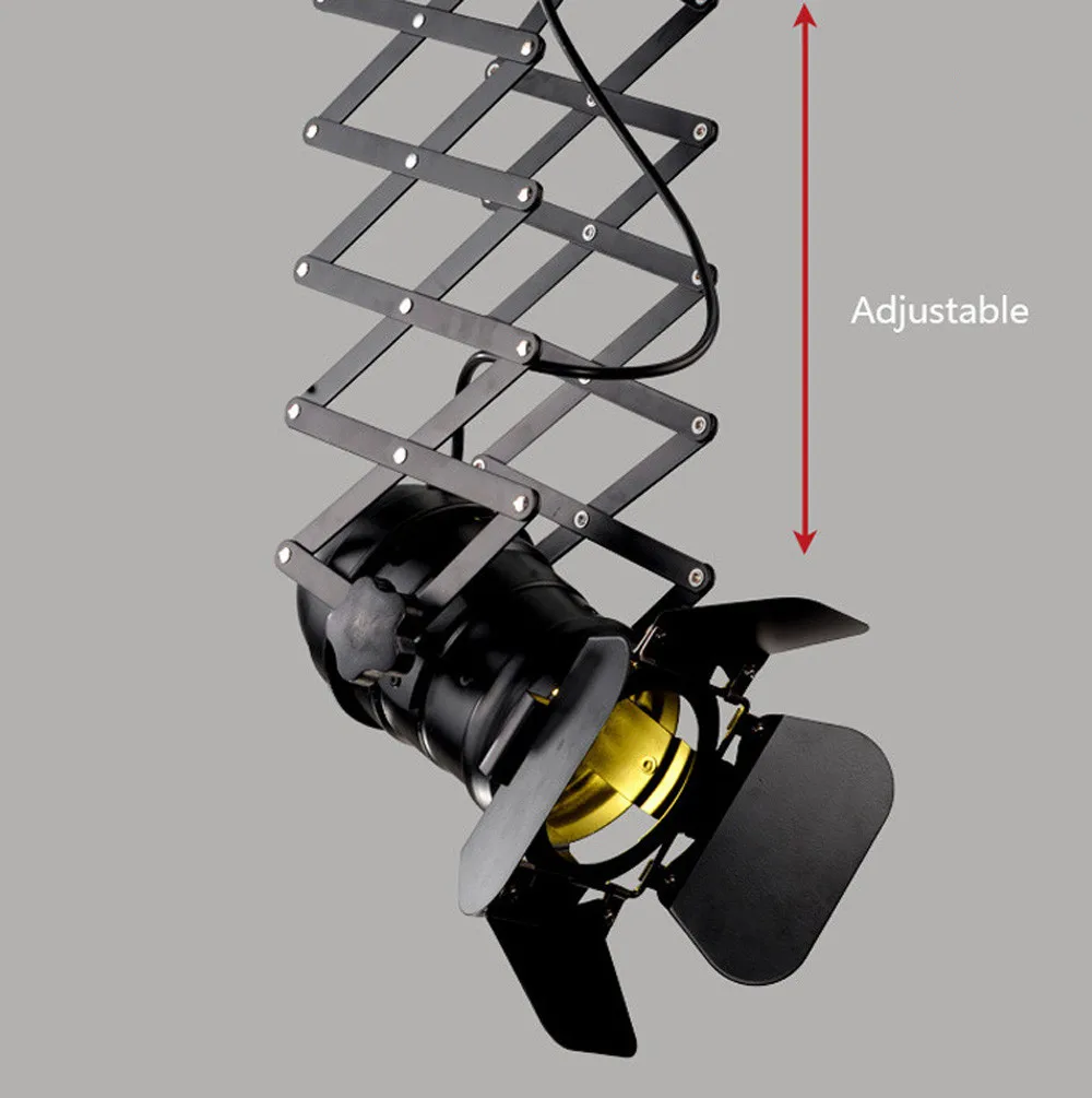 Промышленный потолочный светильник винтажный потолочный светильник ing Лофт светодиодный светильник регулируемый подъемный потолочный светильник бар/кафе/ресторан ретро лампа