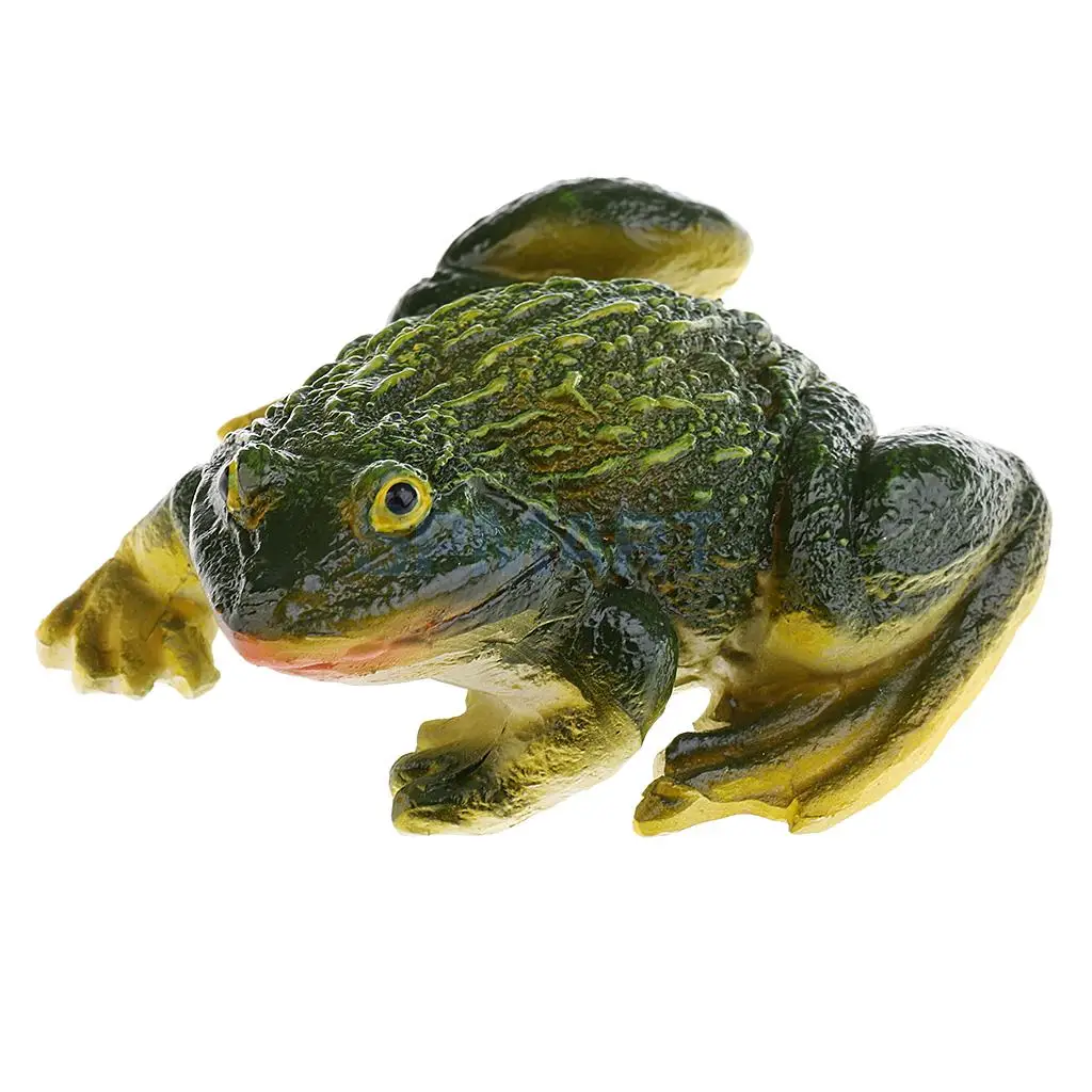 Mini Frog Resin Ornament for Home Garden Backyard Outdoor Decoration - Green