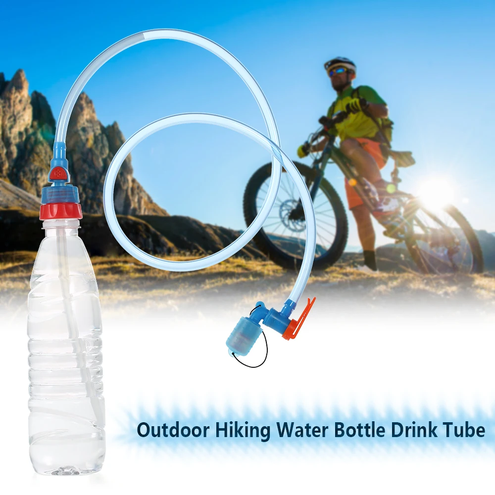 Water Bottle Drink Tube Cycling Camping Water Bag Hydration Bladder System Hose Kit TPU Free water bottle bag