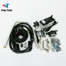 2017 With GSM control liquid water parking heater 5kw 12v diesel with water pump outside similar to eberspacher ( not original )