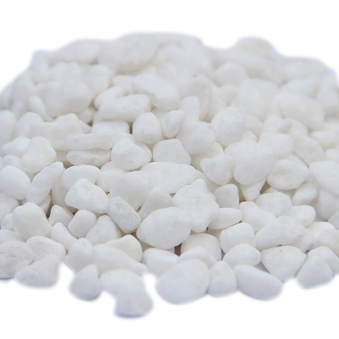 

Home Decoration 1Kg Natural Smooth Stone Yard Succulent Surface Small Stones Fish Tank Decore Stone Decorative Crafts - White