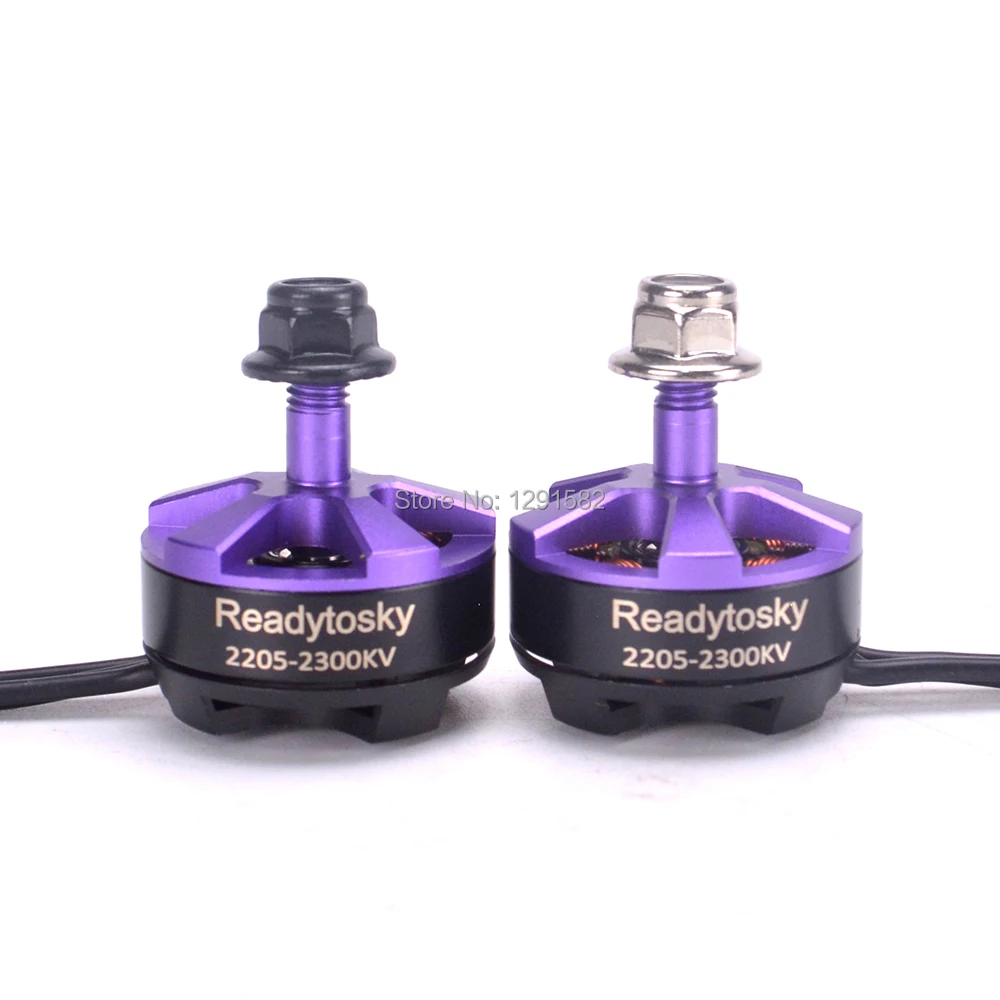 

2205 2300KV Brushless Motor 3-4S CW CCW brushless motor purple for QAV-X 214 Wizard X220S Martian II 220 IV 220mm Frame