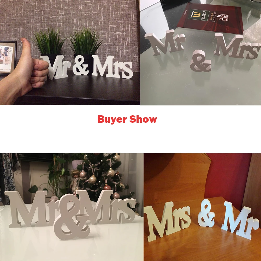Новинка, 1 комплект/3 шт., свадебные украшения, Свадебный декор Mr& Mrs, украшения для дня рождения, белые буквы, свадебная вывеска