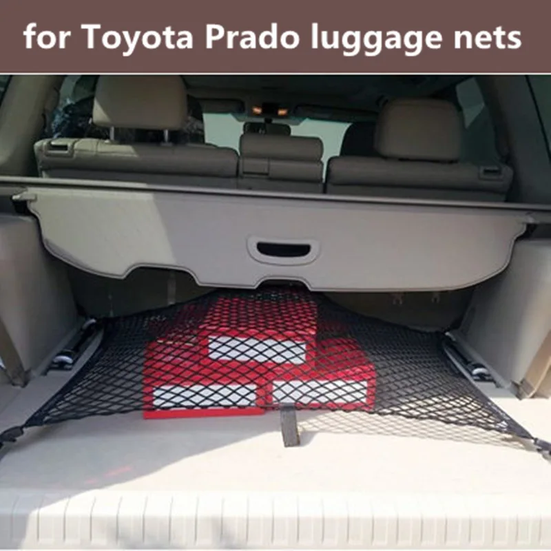 

Car net baggage net bag for Toyota Prado trunk special storage net luggage nets trunk