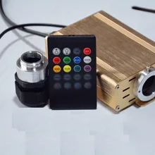 Светодио дный 16 Вт LED RGB свет двигатели для автомобиля с 20key RF remote, музыка функция, AC100-240V вход