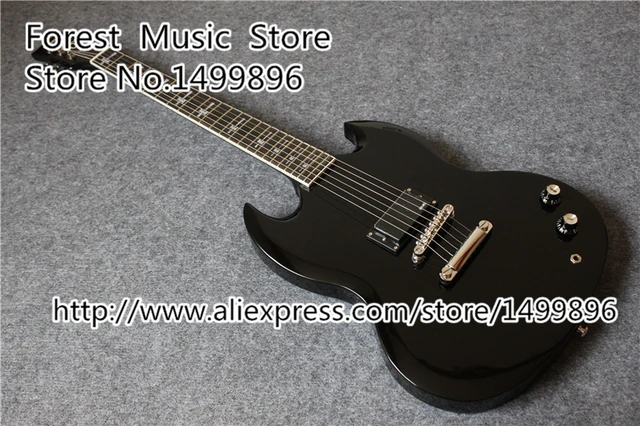 Cheap High Quality Tony Lommi SG Guitars China OEM Single Pickup & Chrome Hardware For Sale