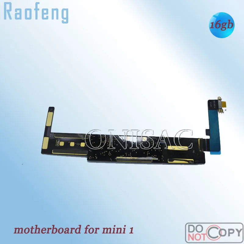 

Raofeng 16GB Unlocked wifi version Motherboard For iPad mini 1 Disassembled Mainboard For Tablet PC logic board with chips