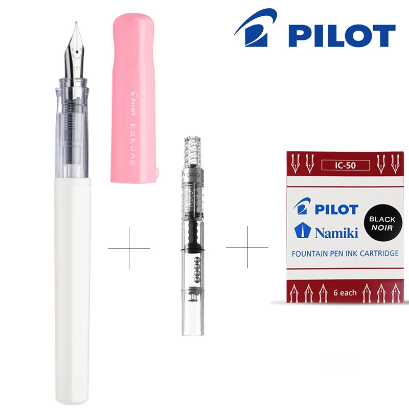 PILOT KAKUNO Smile Pen FKA-1SR популярная Ежедневная практика письма для сочетающихся слов чернильный мешочек набор чернил для продажи