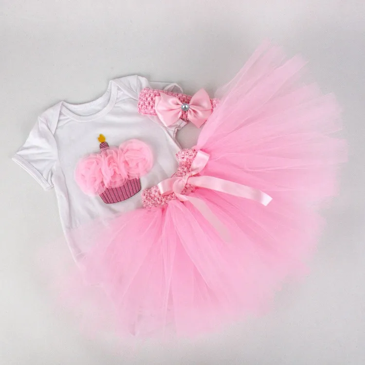 Newborn Girls Summer Baby Clothing Sets (4)