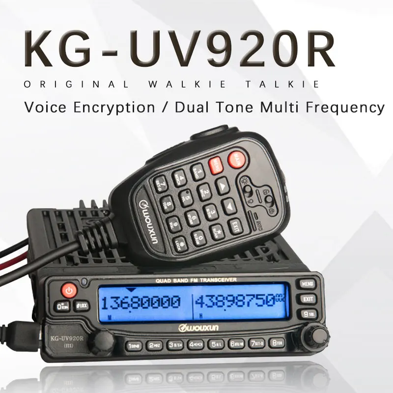 Применяется к Wouxun KG UV920R автомобильное мобильное радио двухдиапазонный 136 174 / 400