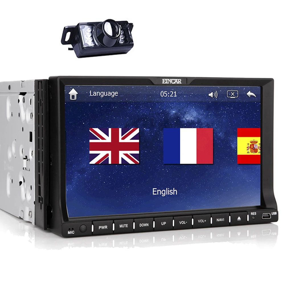 Flash Deal Navigator Radio 2 Din win8 Car DVD Player Logo Receiver System CD iPod FM Sub Music MP5 MP3 8GB GPS Map Stereo PC 2