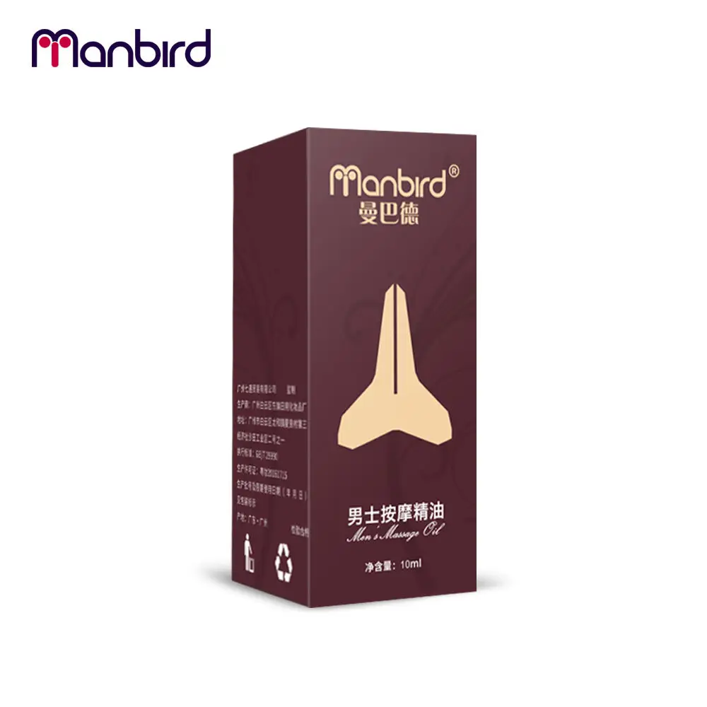 Manbird мужской травяной пенис увеличение t крем эфирное масло большой член