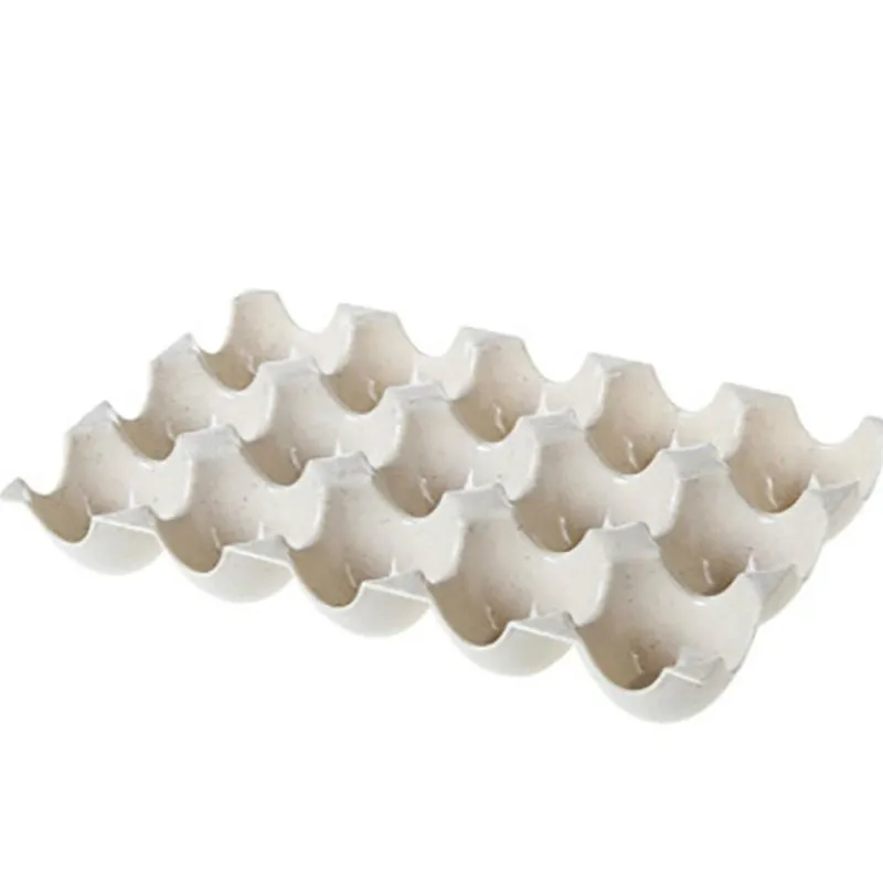 Egg Holder Box Refrigerator Storage Tray For 15Pcs Eggs Shatter-proof 9