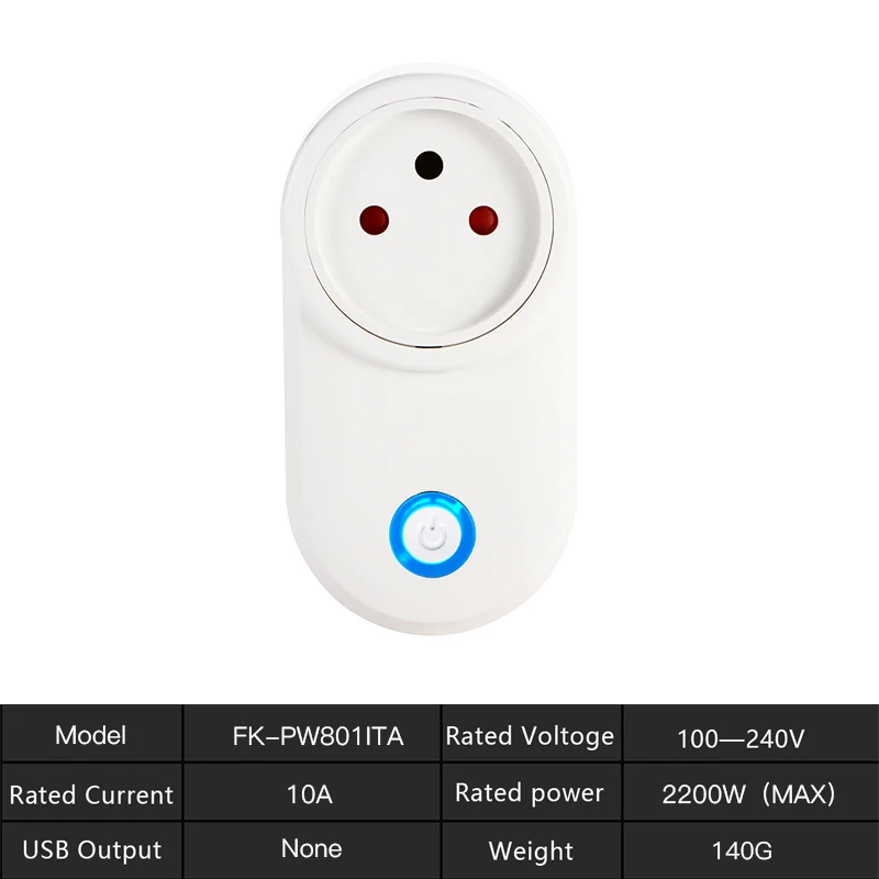 Funciona com o Google Frankever 16a Wifi Tomada Inteligente Israel Plugue Tomada Casa Alexa Ifttt Tuya Vida Inteligente App - Image 3