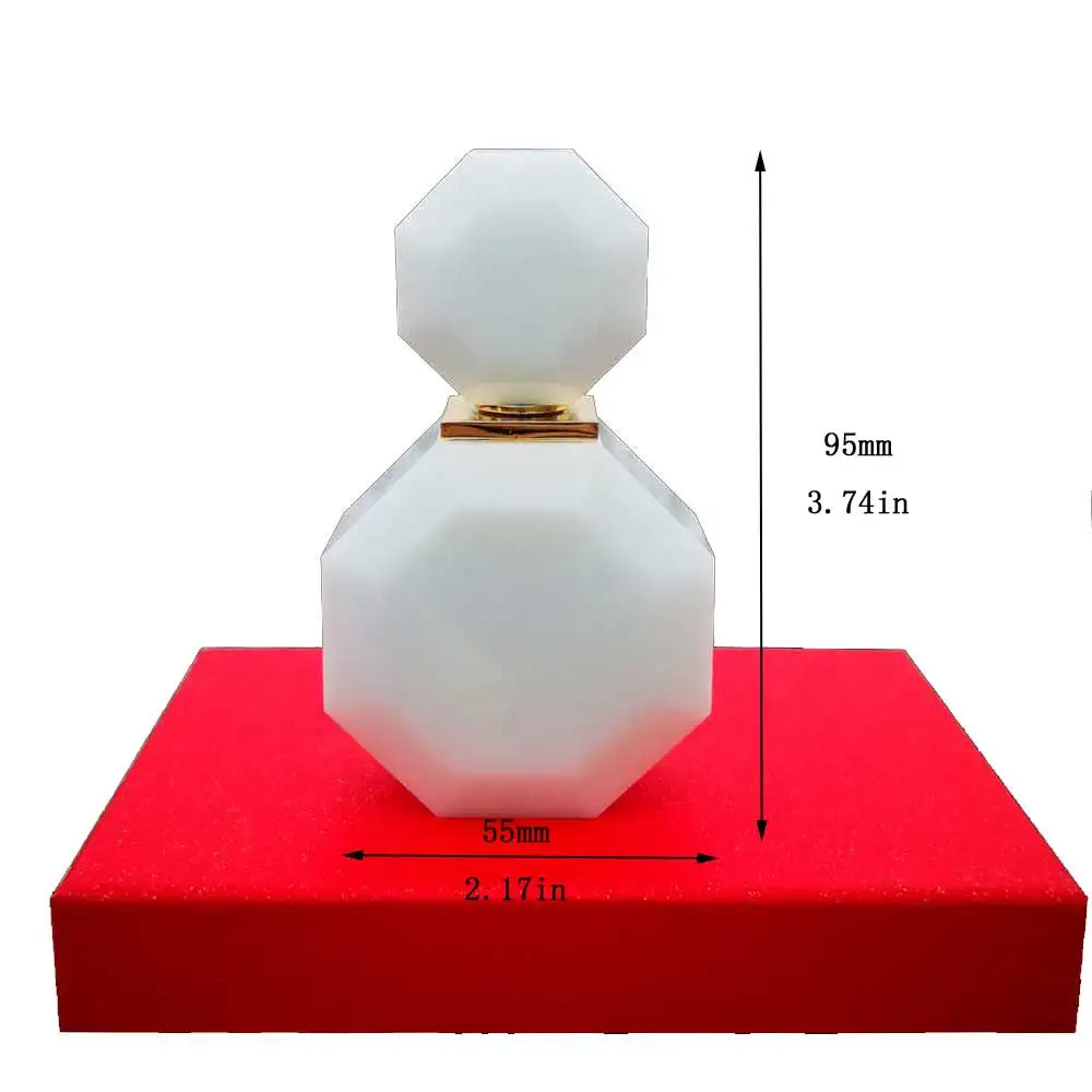 3 мл Высокое качество Белый нефритовый кристалльный многоразового флакон духов настольное украшение Home Decor большой подарок свадебные подарки