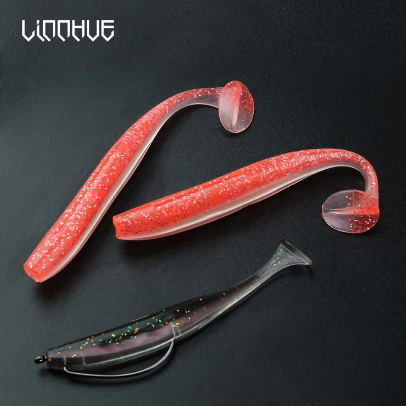 

LINNHUE 10PCS/Lot Wobblers Soft Bite 2g 4.6g 73mm 89mm Fishing Lures Easy Shiner Swimbait Artificial Soft Lure Carp Bait